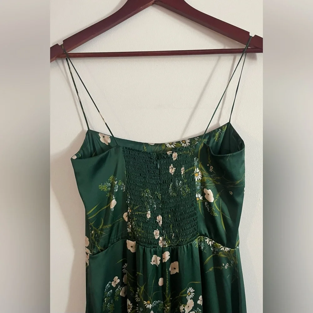 Reformation Silk Frankie Dress in Buena - Picture 6 of 9